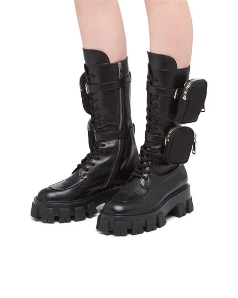 stivali combat tipo prada|Women's Prada Boots .